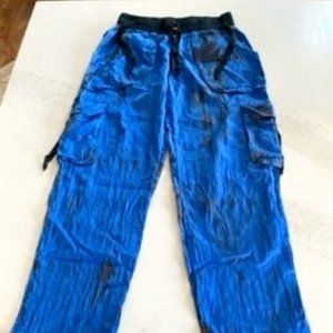 Equilibrium Activewear small, made in Brazil tie dyed Cargo Hip Hop Pants